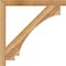 Ekena Millwork Imperial Block Rough Sawn Bracket, Western Red Cedar, 4"W x 48"D x 48"H BKT04X48X48IMP05RWR - alternate 4